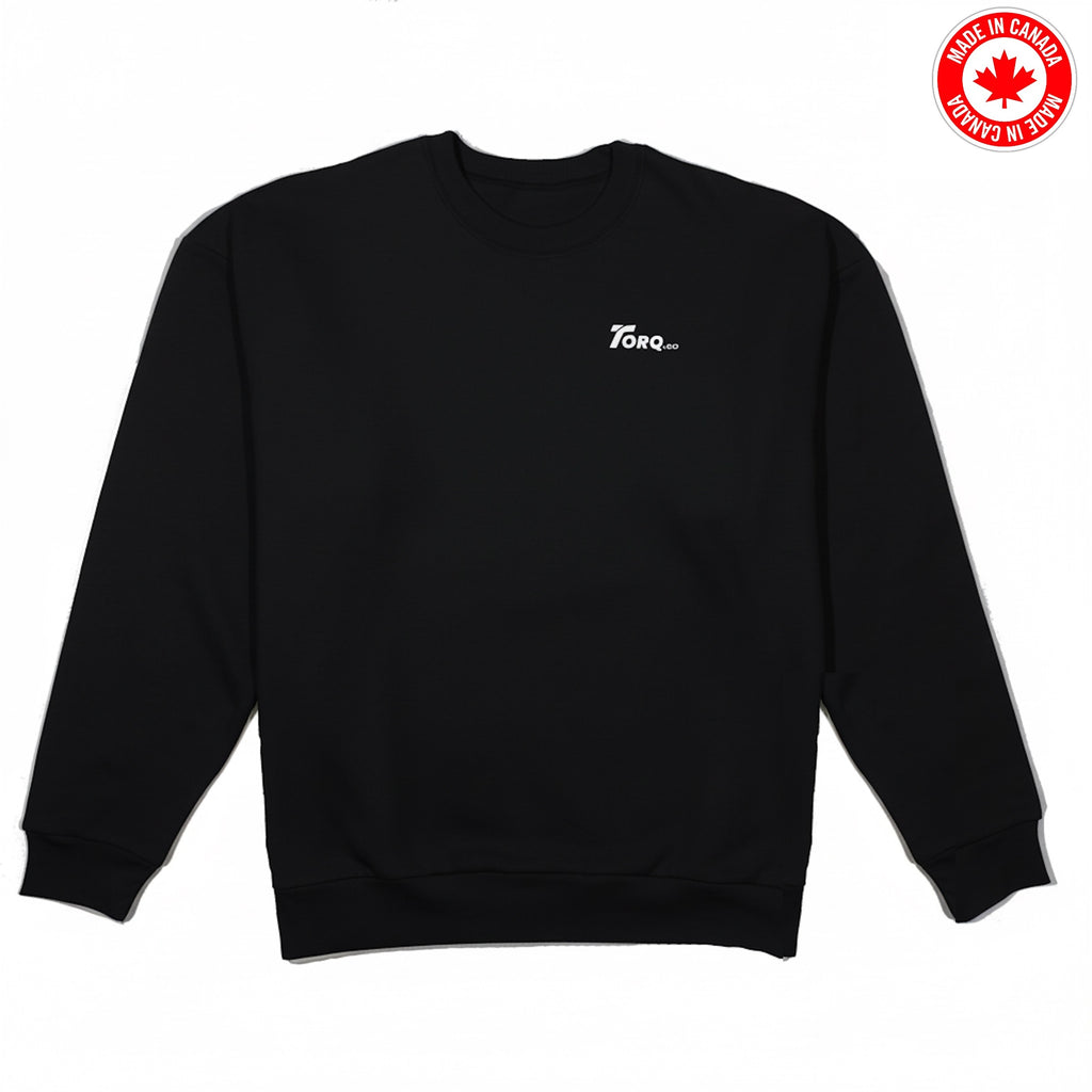 midweight gym crewneck sweatshirt 350 GSM TORQ