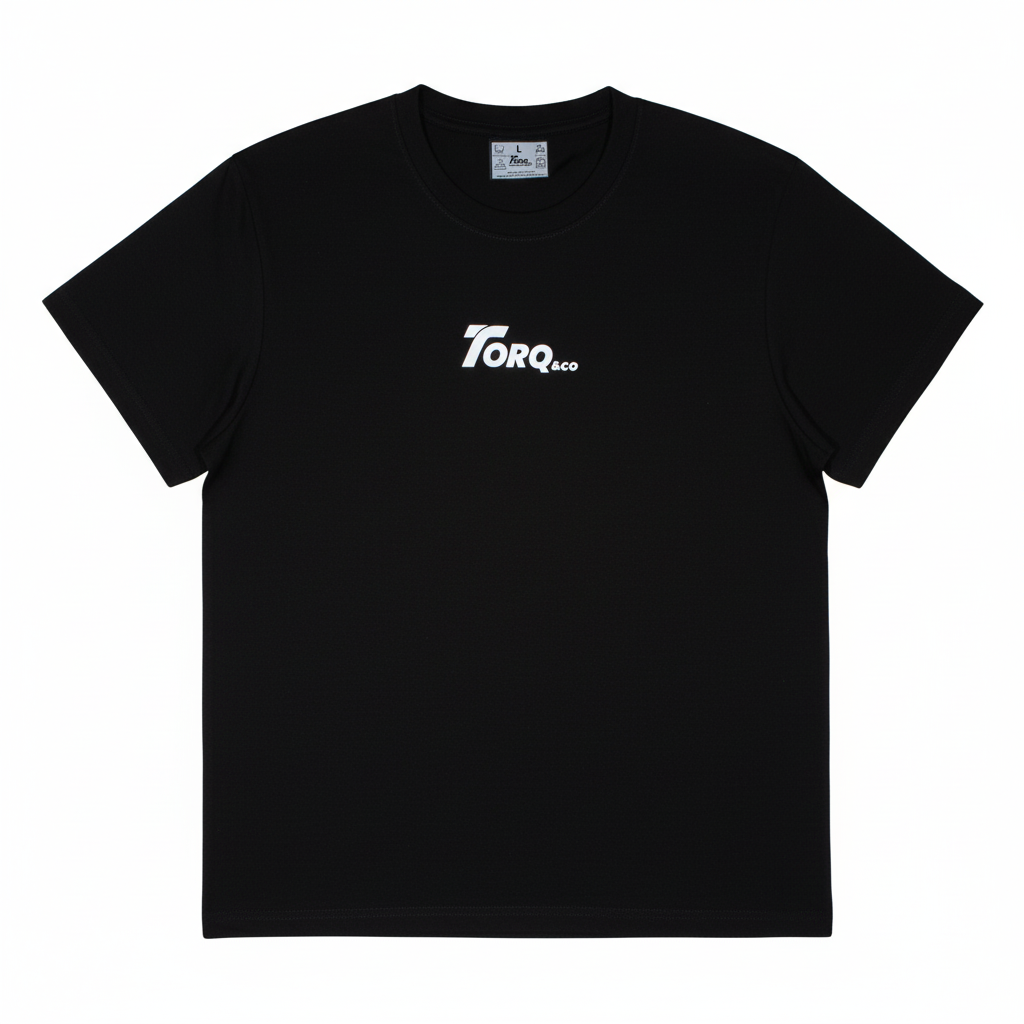 heavyweight fitted gym t-shirt 250 GSM TORQ