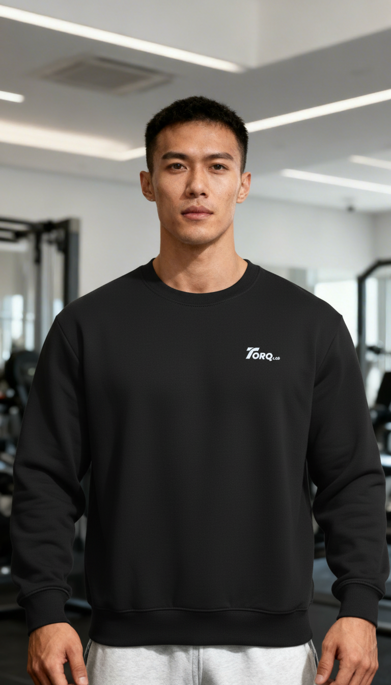TORQ Midweight Crewneck – 350 GSM