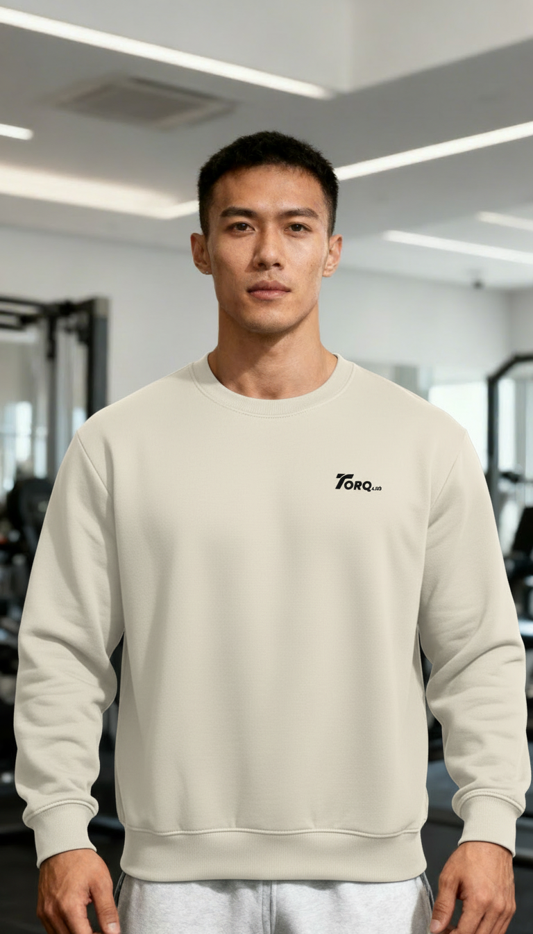 TORQ Midweight Crewneck — 350 GSM