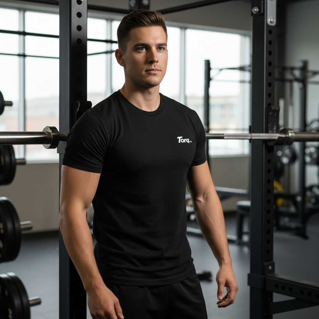 TORQ Essential Fitted Gym T-Shirt athletic fit