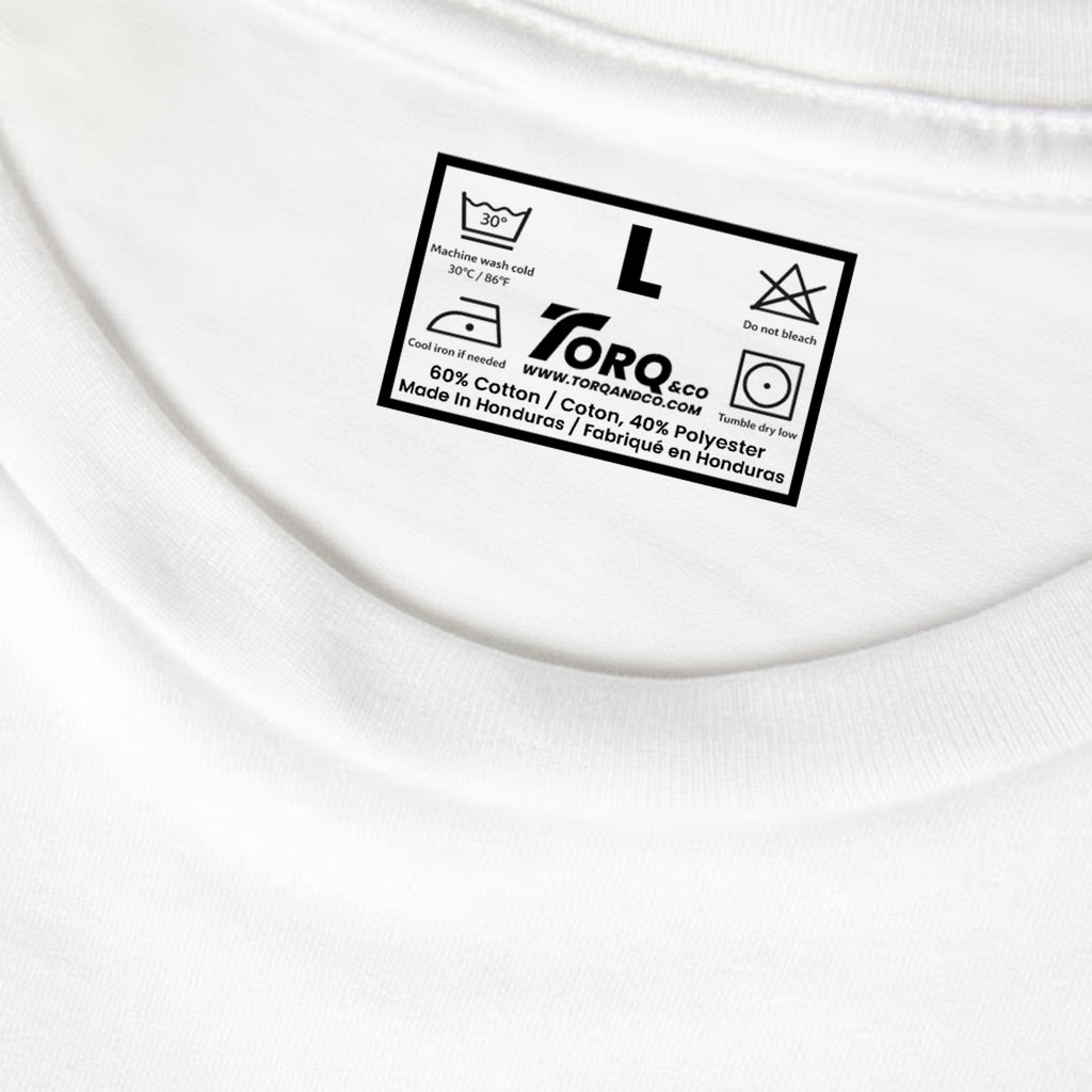 TORQ Essential Fitted Gym T-Shirt collar detail